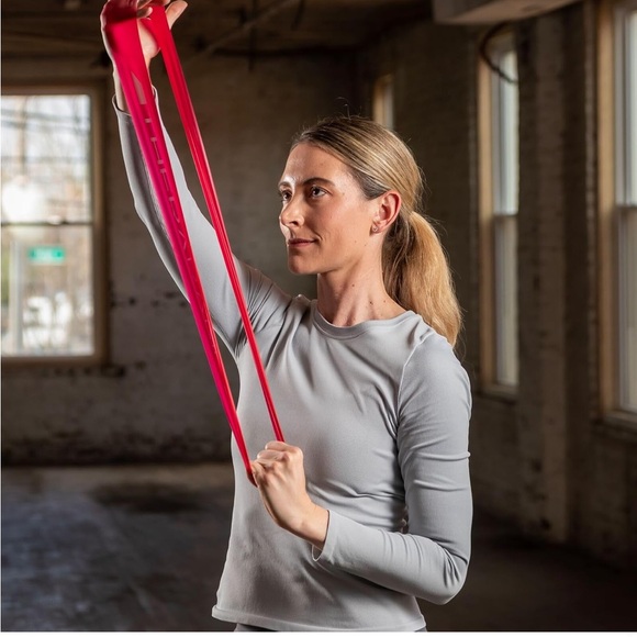 THERABAND Resistance Band Loop Set, Pack of 4, 12 Inch Band Loop Kit - Picture 3 of 6